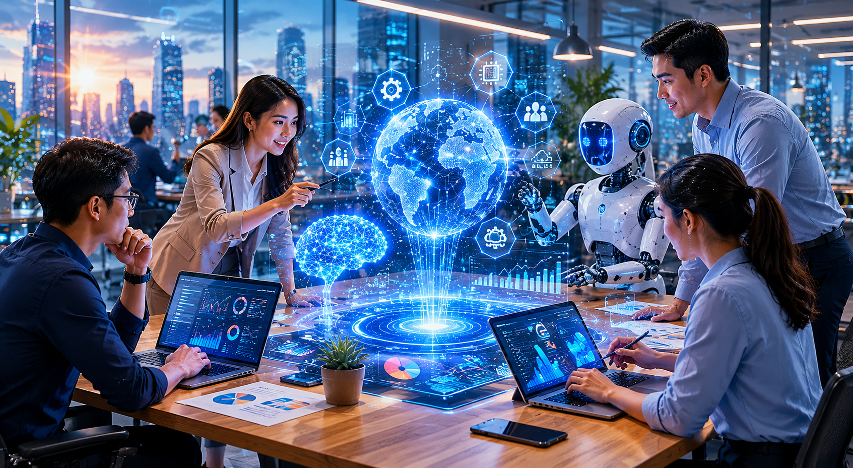 Tren AI 2026 yang Mengubah Industri dengan Teknologi Kecerdasan Buatan Modern